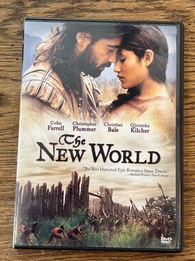 The New World 2005 Movie DVD Historical Drama Colin Farrell Pre-Owned